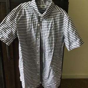 Boys Short Sleeve Old Navy Button Shirt
